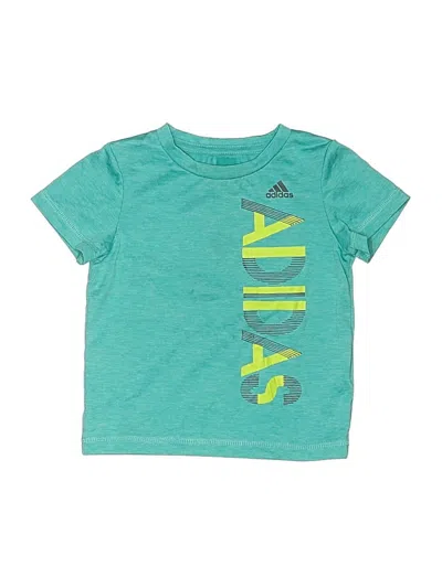 Pre-owned Adidas Originals Babies' Active T-shirt In Teal
