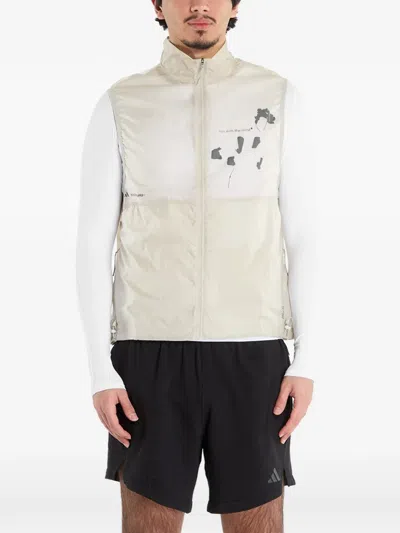 Adidas Originals Adi365 Hk Running Gilet In Neutral