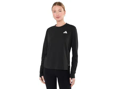 Adidas Originals Adi365 Iconic Running Long-sleeve Women's Workout Black: Xl, Polyester