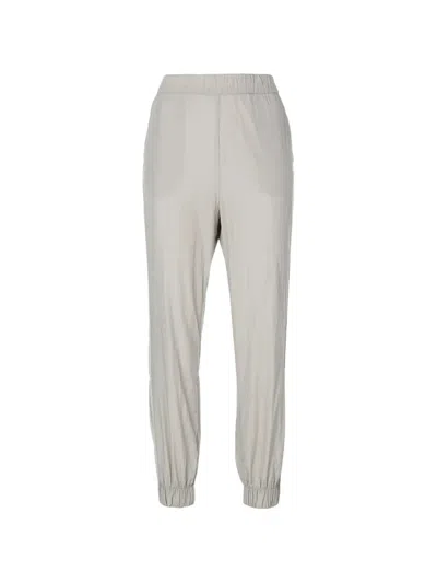 Adidas Originals Adibreak Logo-patch Track Pants In Neutral