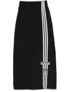 Adidas Originals Adibreak Maxi Skirt In Black