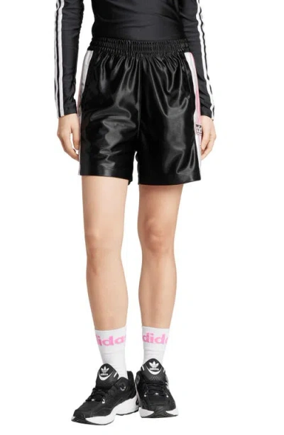 Adidas Originals Adibreak Recycled Polyester Shorts In Black