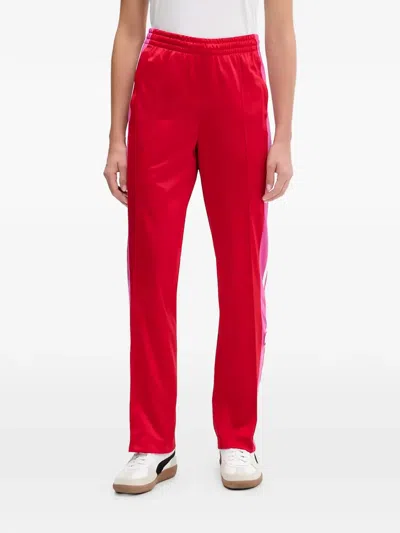 Adidas Originals Adibreak Striped Trousers In Red