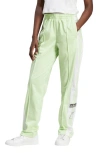 Adidas Originals Adibreak Track Pants In Semi Green Spark