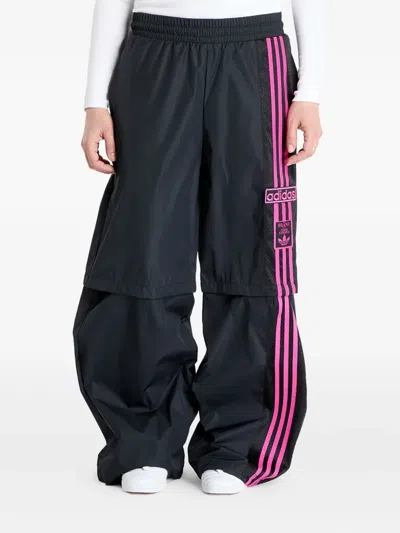 Adidas Originals Adibreak Woven 2 In 1 Track Pants In Black