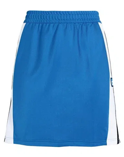 Adidas Originals Adibrk Skirt Woman Mini Skirt Azure Size 8 Recycled Polyester, Elastane In Blue