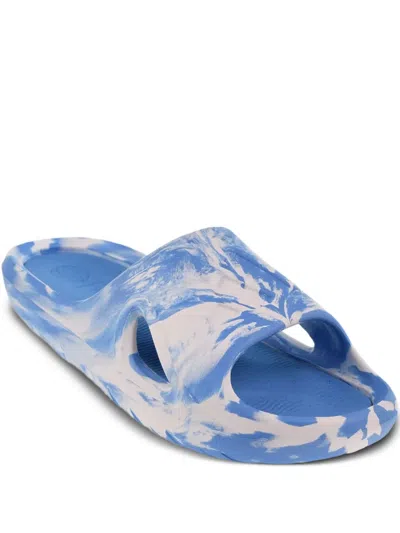 Adidas Originals Adicane "cloud White/pulse Blue" Slides