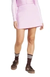 Adidas Originals Adicolor 3-stripes Miniskirt In Red