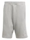 Adidas Originals Adicolor 3-stripes Track Shorts In Grey