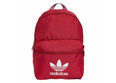 Pre-owned Adidas Originals Adicolor Backpack In Team Victory Red