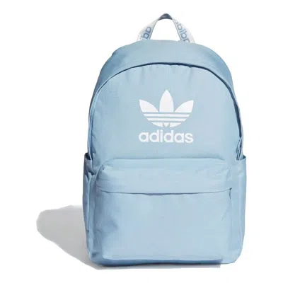 Adidas Originals Adicolor Backpack 'teal White' In Blue
