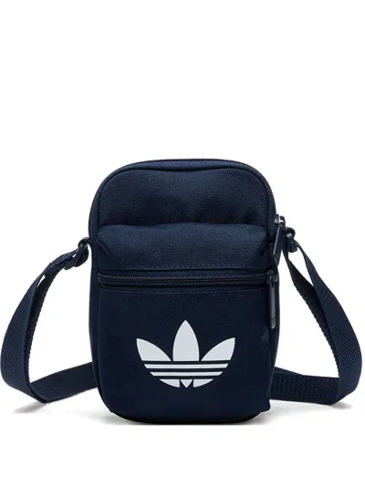 Adidas Originals Adicolor Classic Festival Shoulder Bag In Blue