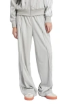 Adidas Originals Adicolor Classic Firebird Loose Fit Recycled Polyester Track Pants In Grey