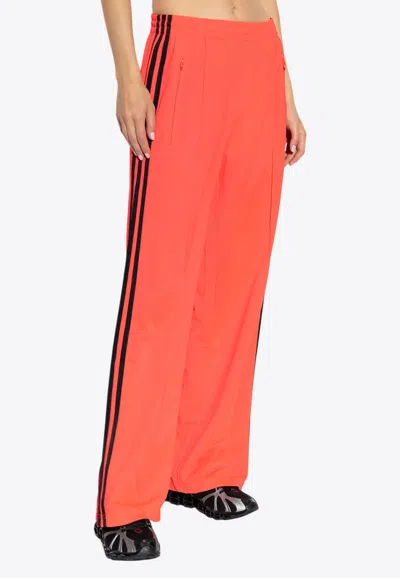 Adidas Originals Adicolor Classic Firebird Track Pants In Red
