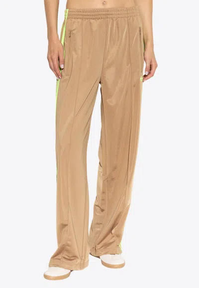Adidas Originals Adicolor Classic Firebird Track Pants In Nude