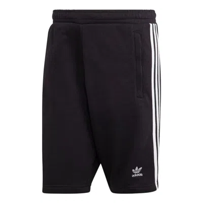 ADIDAS ORIGINALS ADIDAS ORIGINALS ADICOLOR CLASSICS 3-STRIPES SWEAT SHORTS 'BLACK'
