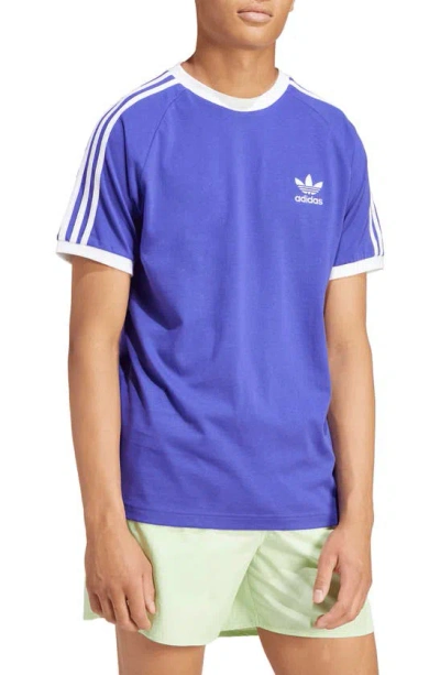 Adidas Originals Adicolor Classics 3-stripes T-shirt In Energy Ink