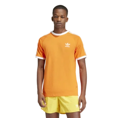 Adidas Originals Adicolor Classics 3-stripes T-shirt In Orange