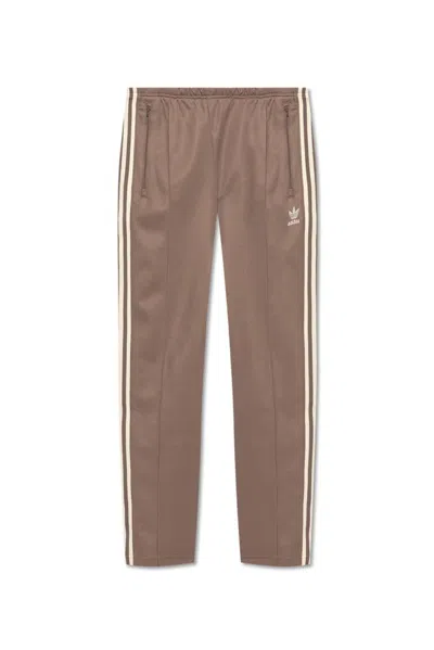 Adidas Originals Adicolor Classics Beckenbauer Track Pants In Brown