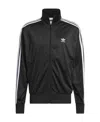Adidas Originals Stand Collar Athleisure Casual Sports Stripe Jacket Black