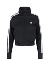 Adidas Originals Adidas 3-stripes Slim Knit Track Jacket In Black  