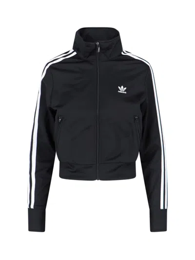 Adidas Originals 'adicolor Classics Firebird' Turtleneck Sweatshirt In Black  