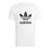 Adidas Originals Alphabet Printing Casual Breathable Sports Short Sleeve White In White