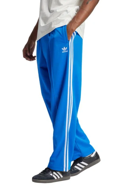 Adidas Originals Adicolor Firebird Baggy Fit Track Pants In Blue