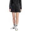 Adidas Originals Adicolor Firebird Denim Shorts In Black
