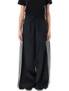 Adidas Originals Adicolor Firebird Oversized Track Pants In Black