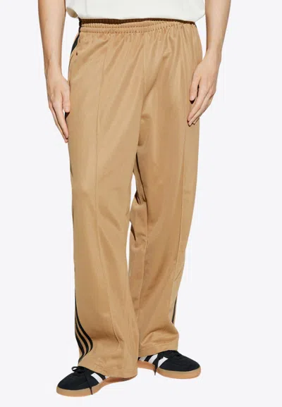 Adidas Originals Adicolor Firebird Track Trousers In Nude