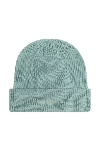 Adidas Originals Adicolor Short Beanie In Green