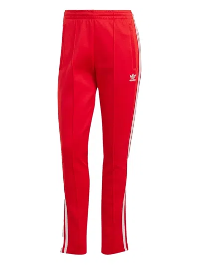 Adidas Originals Red Adicolor Sst Track Pants In Betsca