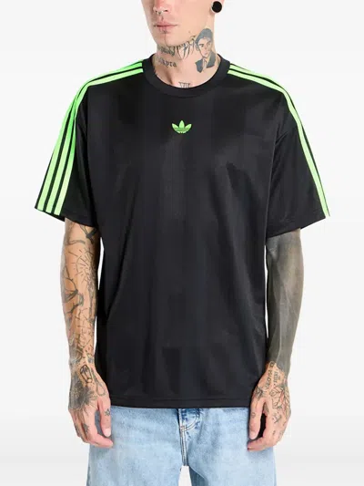 Adidas Originals Jacquard Jersey T Shirt Black