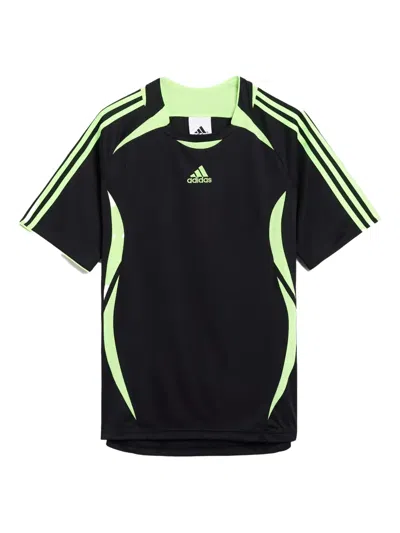Adidas Originals Adicolor Teamgeist Three-stripe T-shirt In Black