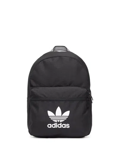 Adidas Originals Adicolor Top-hanlde Backpack In Black