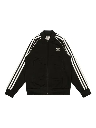 Adidas Originals Kids' Adicolour Superstar Track Jacket In Black