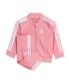Adidas Originals Adidas Kids' Adicolor Superstar Recycled Polyester Track Jacket & Pants Set In Pink