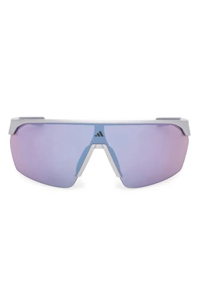 Adidas Originals Adidas 00mm Shield Sunglasses In Purple