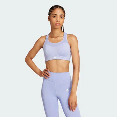 Adidas Originals Adidas Women's Tlrd Impact Training High-support Sports Bra In Blue