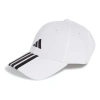 Adidas Originals Adidas 3 Stripes Cap 'white Black' In Metallic
