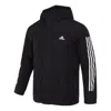 Adidas Originals Adidas 3-stripes Fit Transition Jacket 'black White'