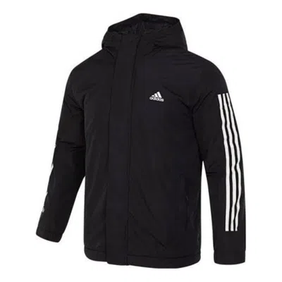 Adidas Originals Adidas 3-stripes Fit Transition Jacket 'black White'