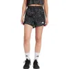 Adidas Originals Adidas 3-stripes High Waist Climacool Shorts In Black