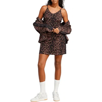 Adidas Originals Adidas 3-stripes Minidress In Multi