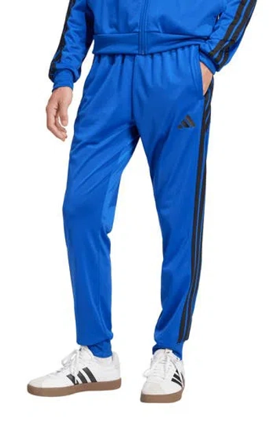 Adidas Originals Adidas 3-stripes Tricot Joggers In Blue