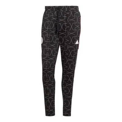 Adidas Originals Adidas 32 Teams Sweatpants 'black Multi-color'