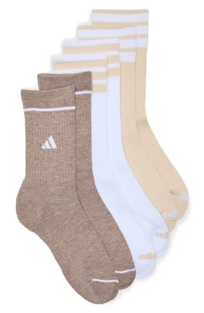 Adidas Originals Adidas 3-pack Cushioned Crew Socks In Multi