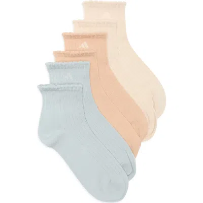 Adidas Originals Adidas 3-pack Sport Ankle Socks In Multi