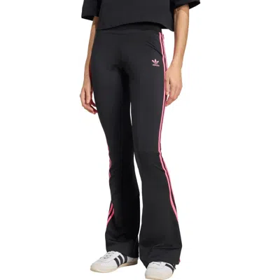 Adidas Originals Adidas 3-stripes Flare Leggings In Blue